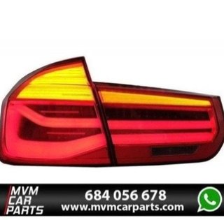 Pilotos traseros Led Dinámicos Rojos para BMW Seri