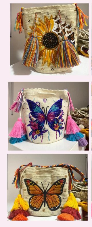 Bolsos Wayuu Colombia Artesanales