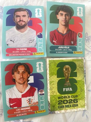 Pack cromos FIFA World Cup 2026