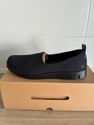 Mocasines Ecco Negro Talla 40