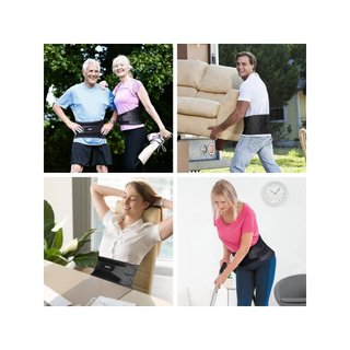 FREETOO faja lumbar soporte transpirable ajustable