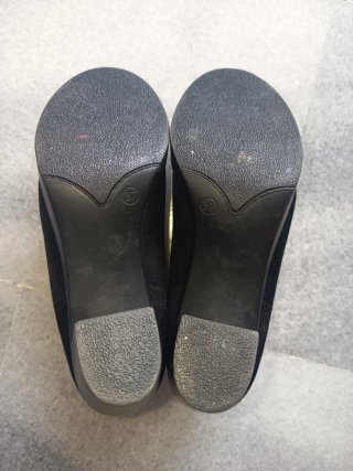 Botines de gamuza negros 37