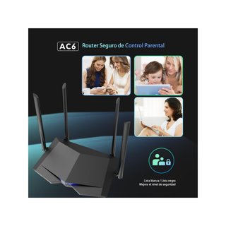 Tenda AC6 Router inalámbrico doble banda
