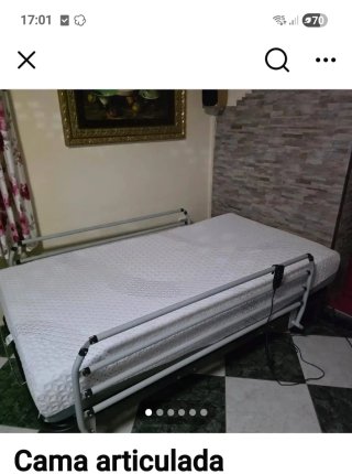 Cama articulada casi nueva dos meses de usocon gar