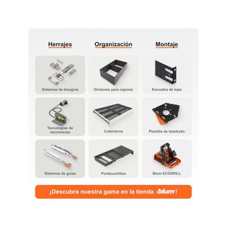 Blum 10x amortiguadores BLUMOTION puertas