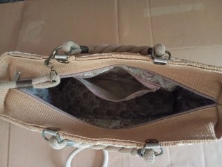 Bolso rafia trenzado capazo boho