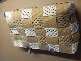 Bolso rafia trenzado capazo boho