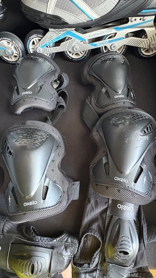 Patines Oxelo y Protección talla 42
