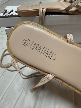 Sandalias romanas mujer talla 37 beige