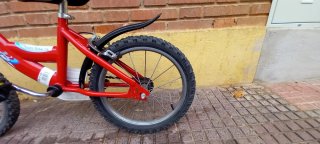 Bicicleta Infantil B'Twin 16 Roja