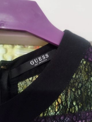 Vestido Guess Negro Talla S