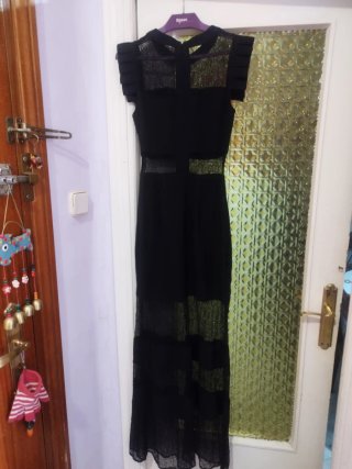 Vestido Guess Negro Talla S