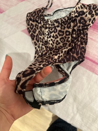 Body Zara Estampado Leopardo