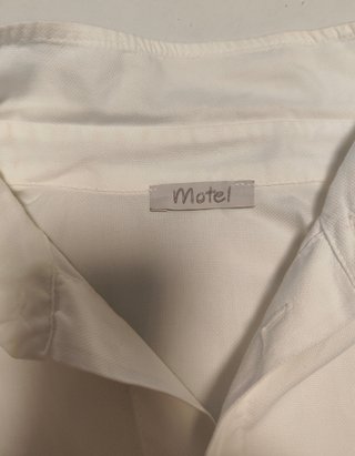 Camicia Motel taglio ampio