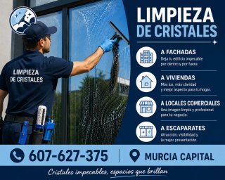 Limpieza de cristales y fachadas