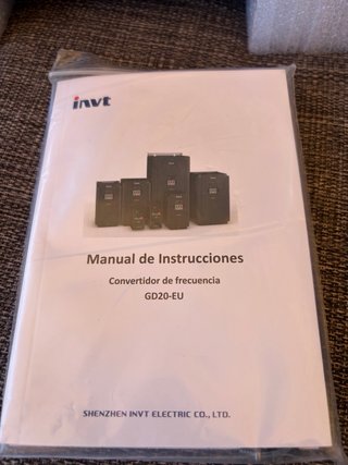 Convertidor de frecuencia INVT GD20-2R2G-4-EU