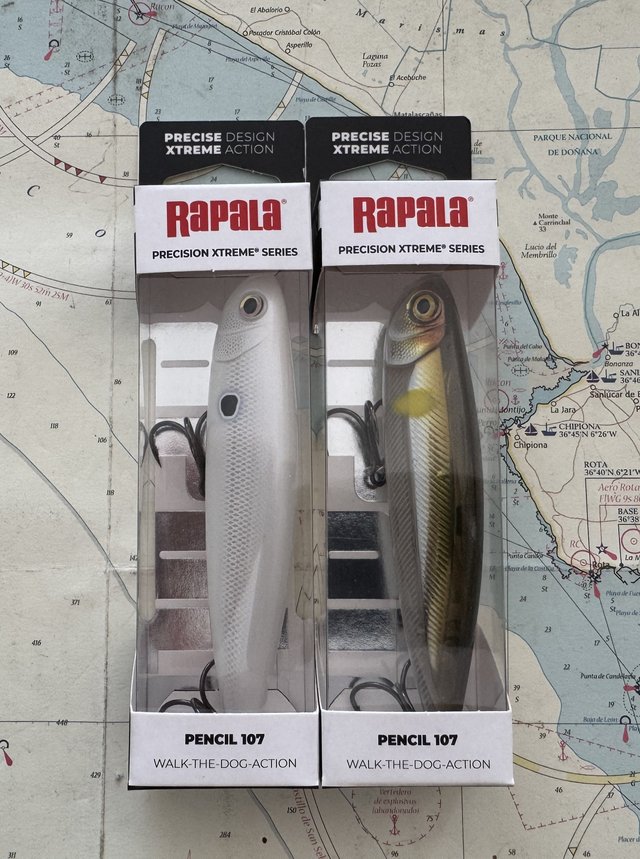 Lote 2 Rapala Xtreme Pencil 107 - 200