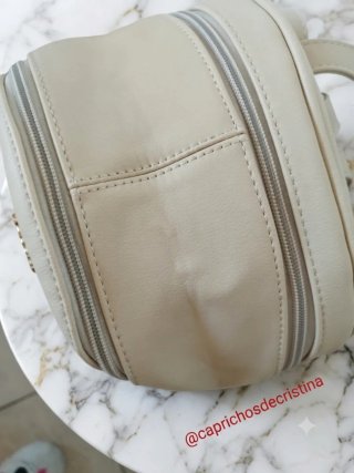 Mochila Beige 31x26 cm.SOLO ENVIO