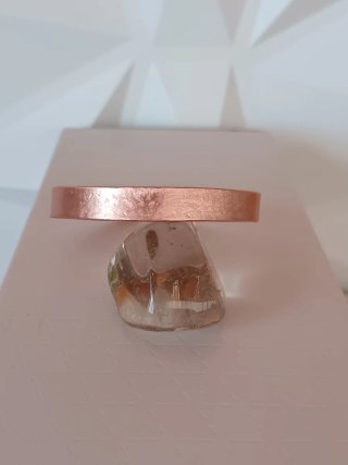 Pulsera artesanal de cobre para hombre