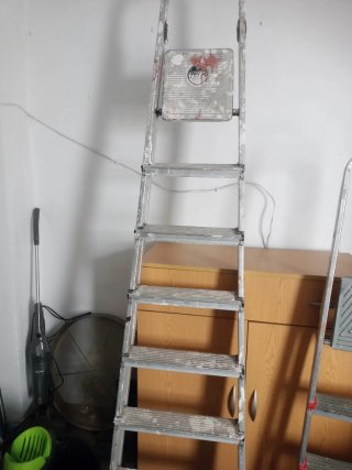 Escalera tijera aluminio