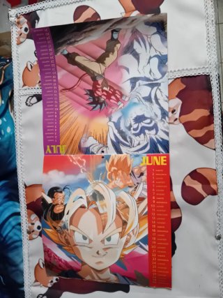 Dragon ball GT calendario anno 2002