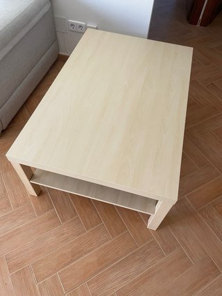 Mesa de centro IKEA Lack madera clara