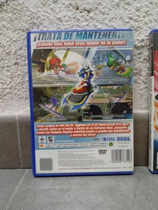 Giochi PS2 Sonic Riders e Mega Drive Collection