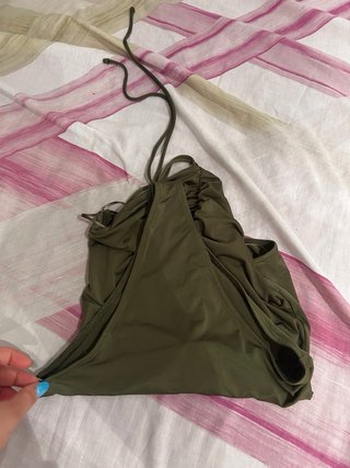 Body Mango verde militar