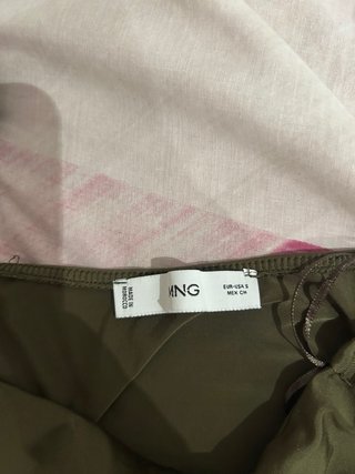 Body Mango verde militar