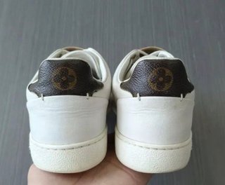 Zapatillas Louis Vuitton Frontrow Piel Blanca