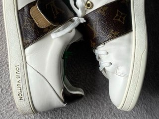 Zapatillas Louis Vuitton Frontrow Piel Blanca