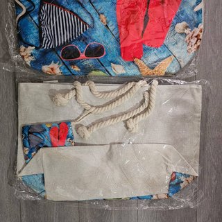 Bolsa de Playa Grande con Monedero Bolso Mujer New