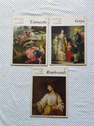 I Maestri del colore Tintoretto, Goya e Rembrandt