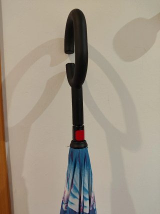Paraguas Automático Antigoteo Floral