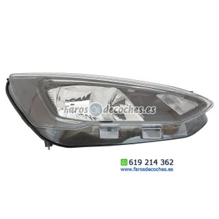 Faro Delantero Derecho Electrico Interior Oscuro