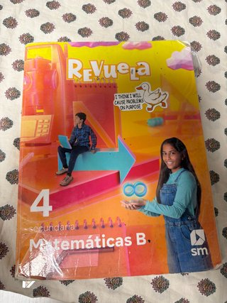 Matemáticas B, 4 secundaria, Revuela