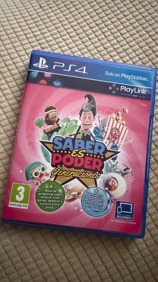 Juego PS4 Saber es Poder Generaciones