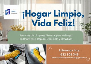 Limpiezas generales a particulares y profesionales