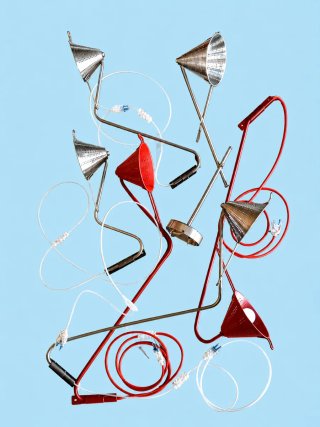 Anima lampada a braccio orientabile Nembula Design