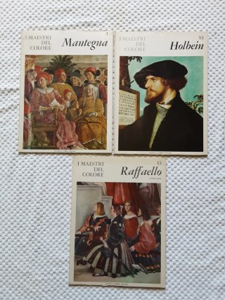 I maestri del colori Holbein, Mantenga e Raffaello