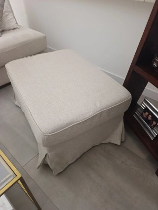 Puff Ikea Ektorp Beige nuovo