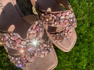 Sandalias Alma en Pena T.38 con brillantes
