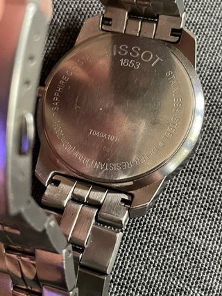 Reloj Tissot PR100 Plata y Blanco