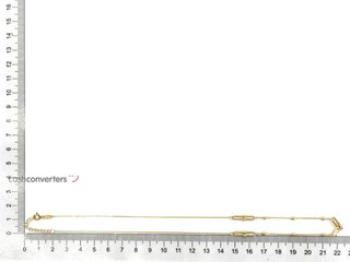 gargantilla oro 18k 21cm