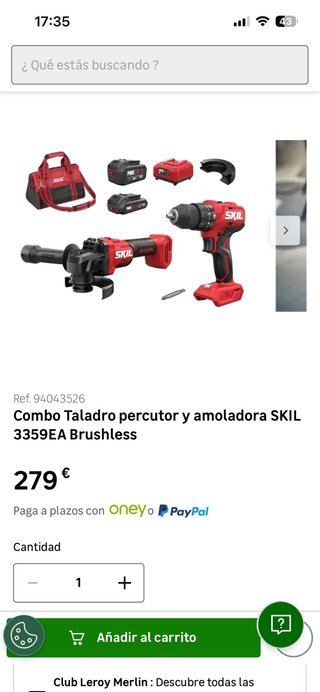 Combo Taladro y Amoladora SKIL 3359EA