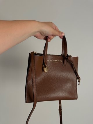 Marc Jacobs Mini Grind Tote Marrón