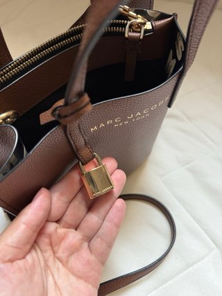 Marc Jacobs Mini Grind Tote Marrón