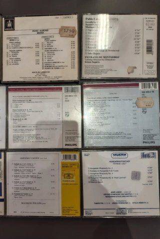 Lote 12 CD di Musica Classica e Opera
