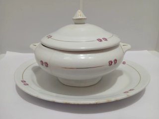 Lote Sopera y Bandeja Porcelana 640513971