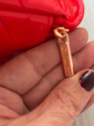 Neceser MAC rojo acolchado